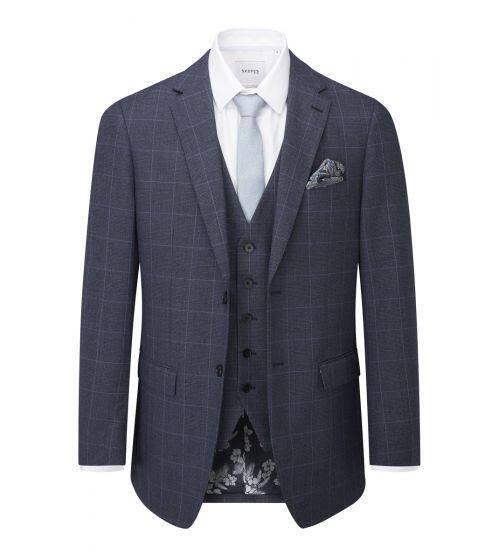 Skopes Darwin navy tailored jacket for big and tall men