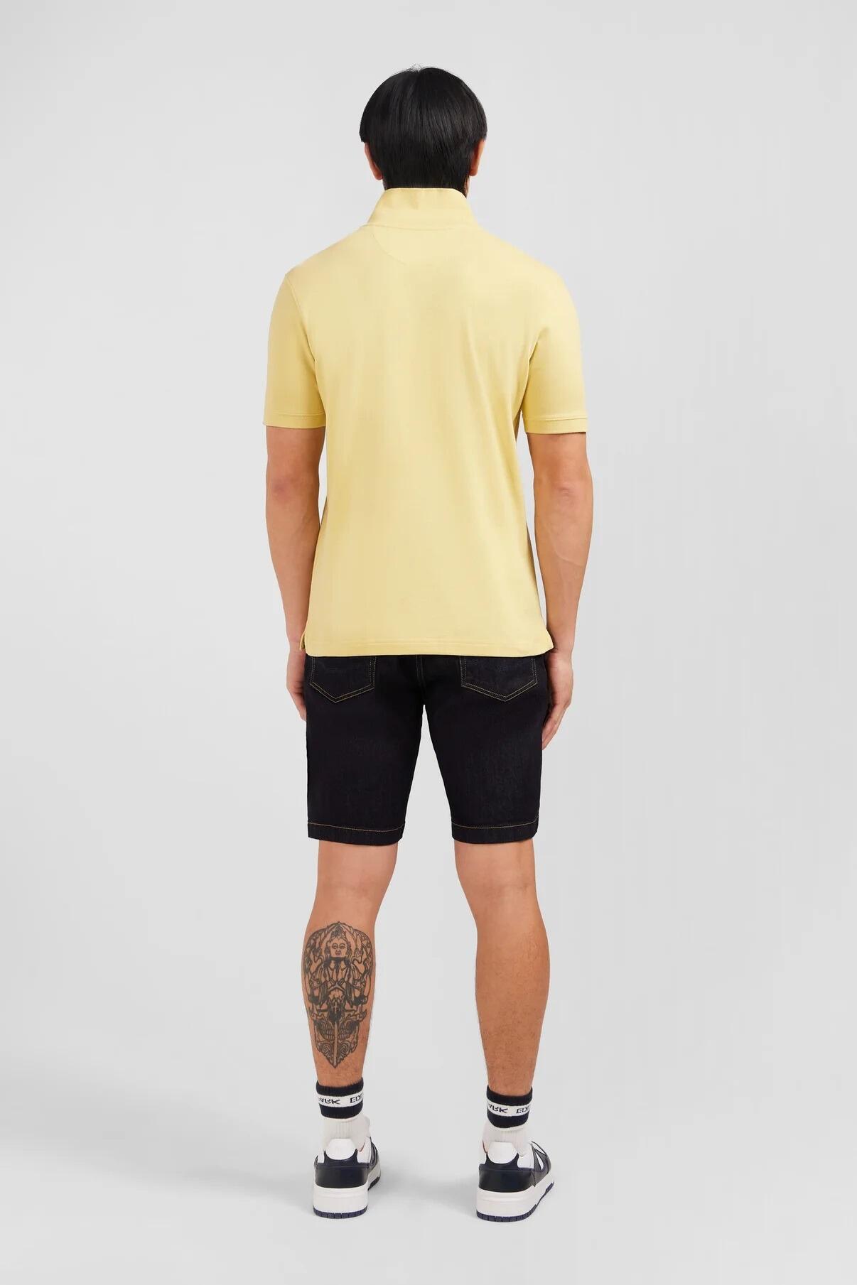 Eden Park men's regular fit polo shirt in lemon