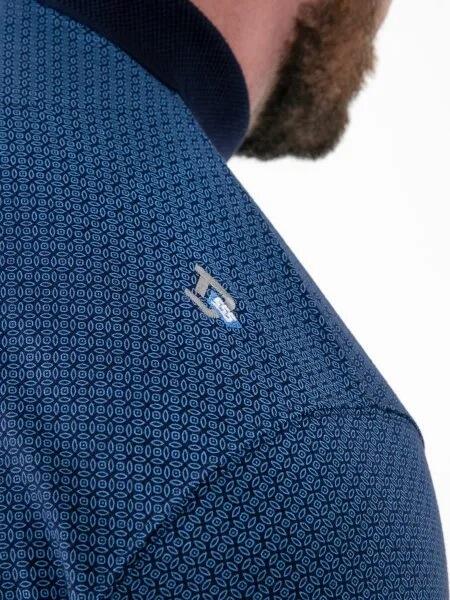Big men's printed pattern polo shirt 2XL, 3XL, 4XL & 5XL