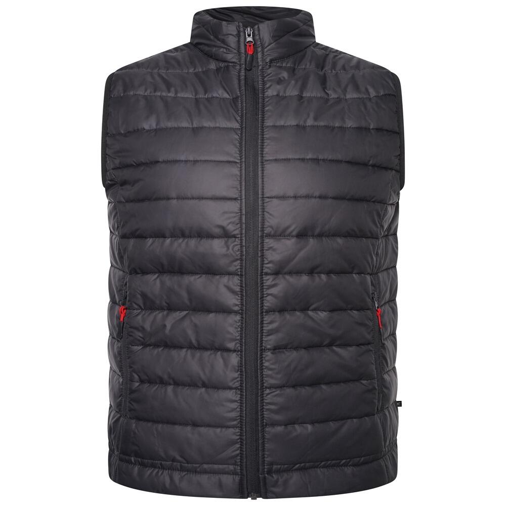 KAM Jeanswear casual quilted gilet 2XL to 6XL