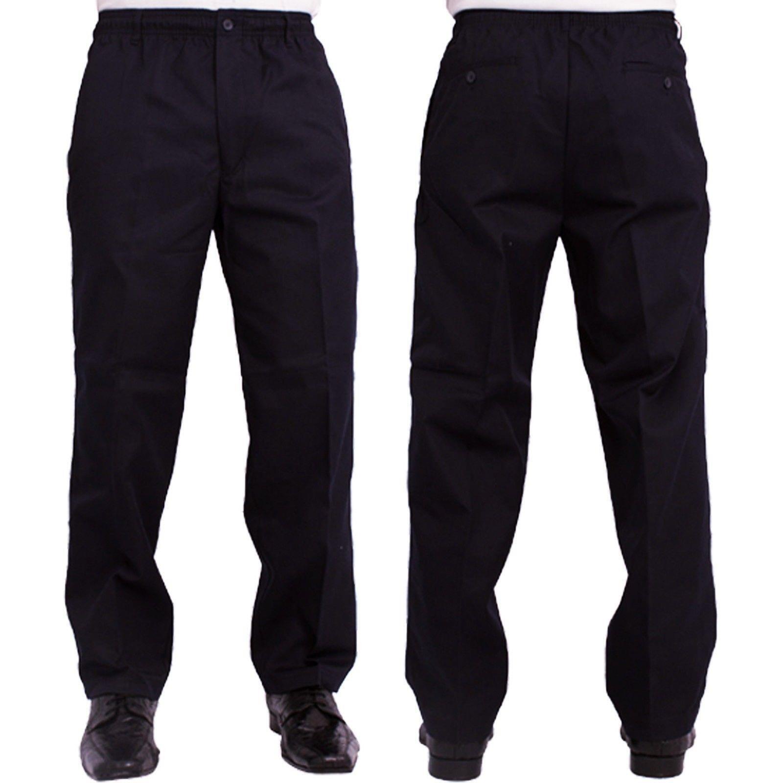 Navy Carabou rugby trousers for large waist sizes 42–60