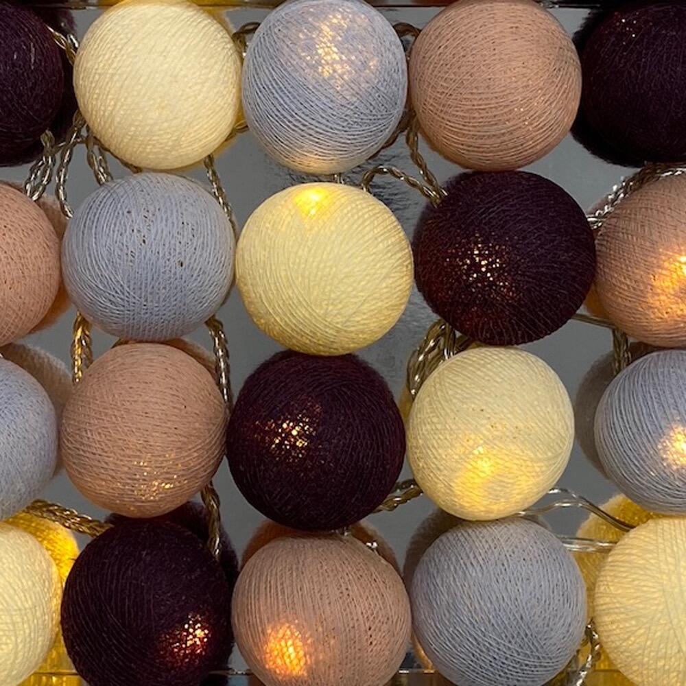 ambient ball fairy lights London fog