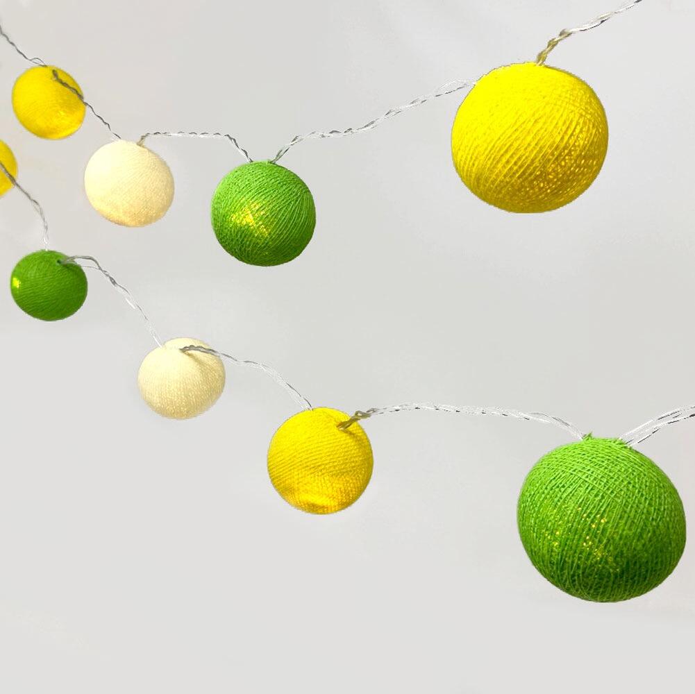 Ambient Balls 20 Lights Lemon Lime