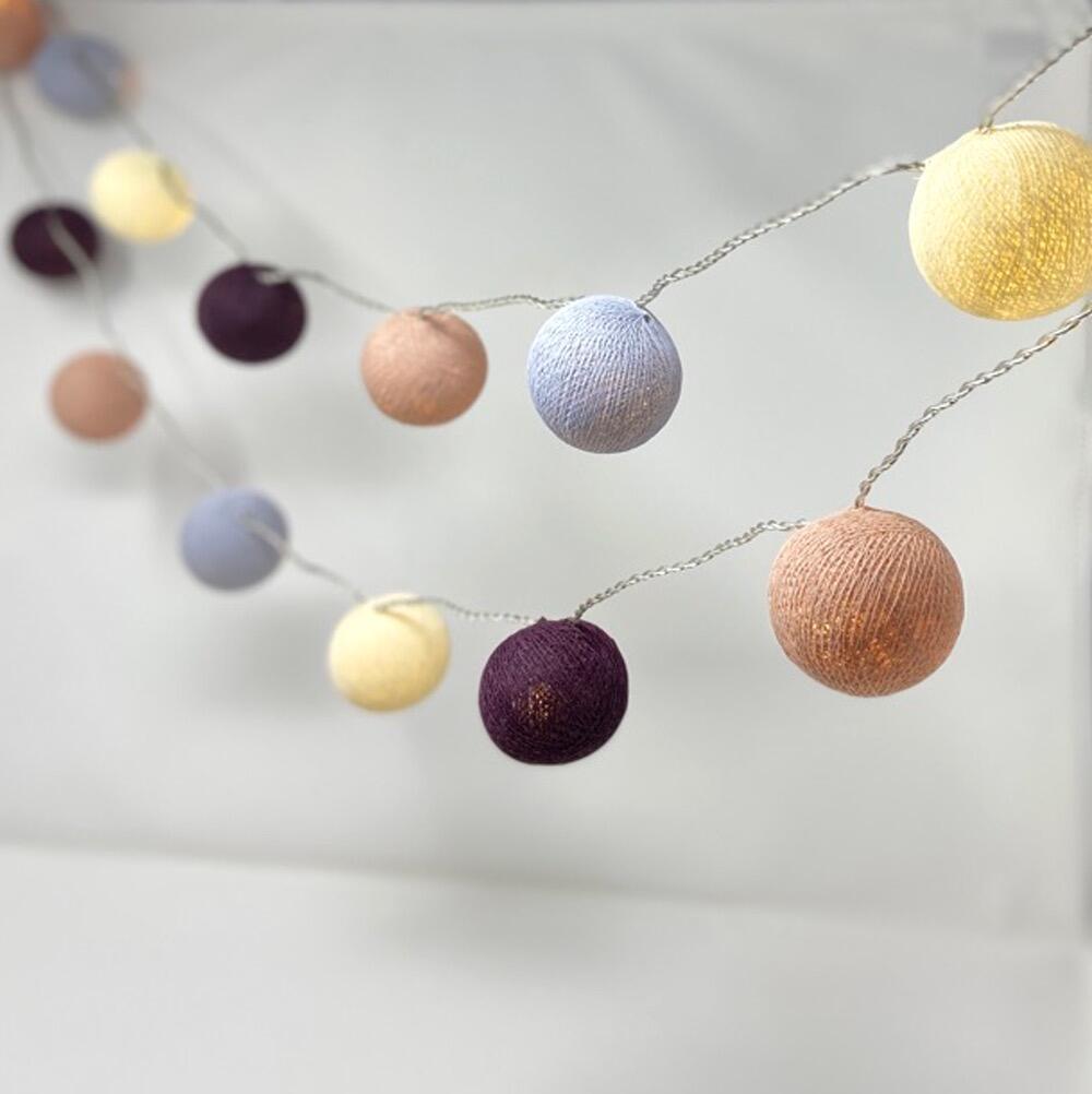 Ambient Balls 20 Lights London Fog