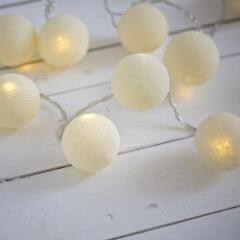 Ambient Balls 30 Lights Cream