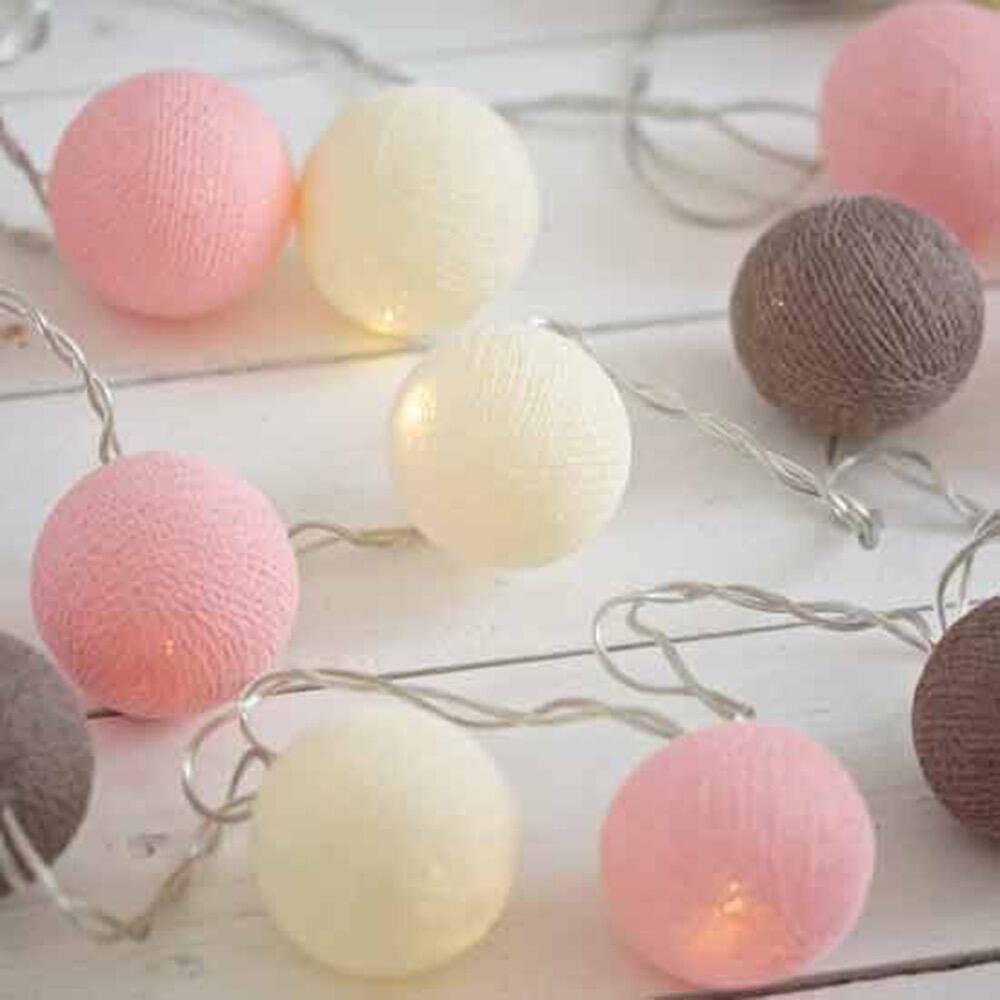 Ambient Balls 30 Lights Neapolitan