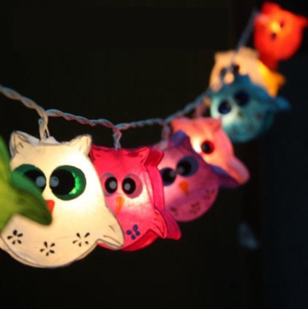 Hooty Owls – handcrafted owl fairy lights by Blaze On, available in 10, 20 and 30 Lights