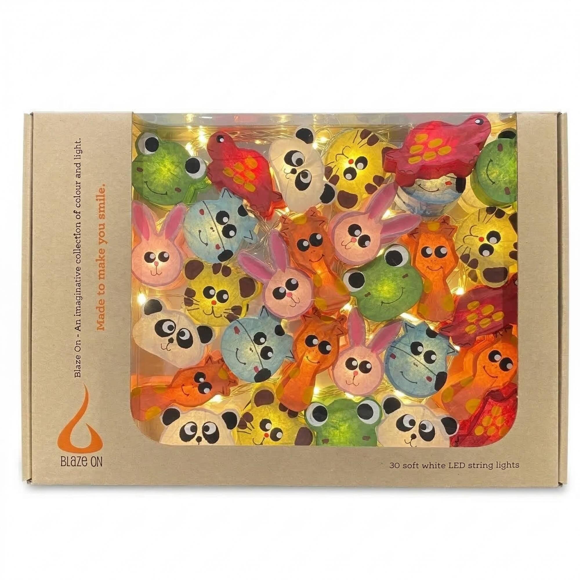 Animal Farm – handcrafted farm animal fairy lights by Blaze On, available in 10, 20 and 30 Lights