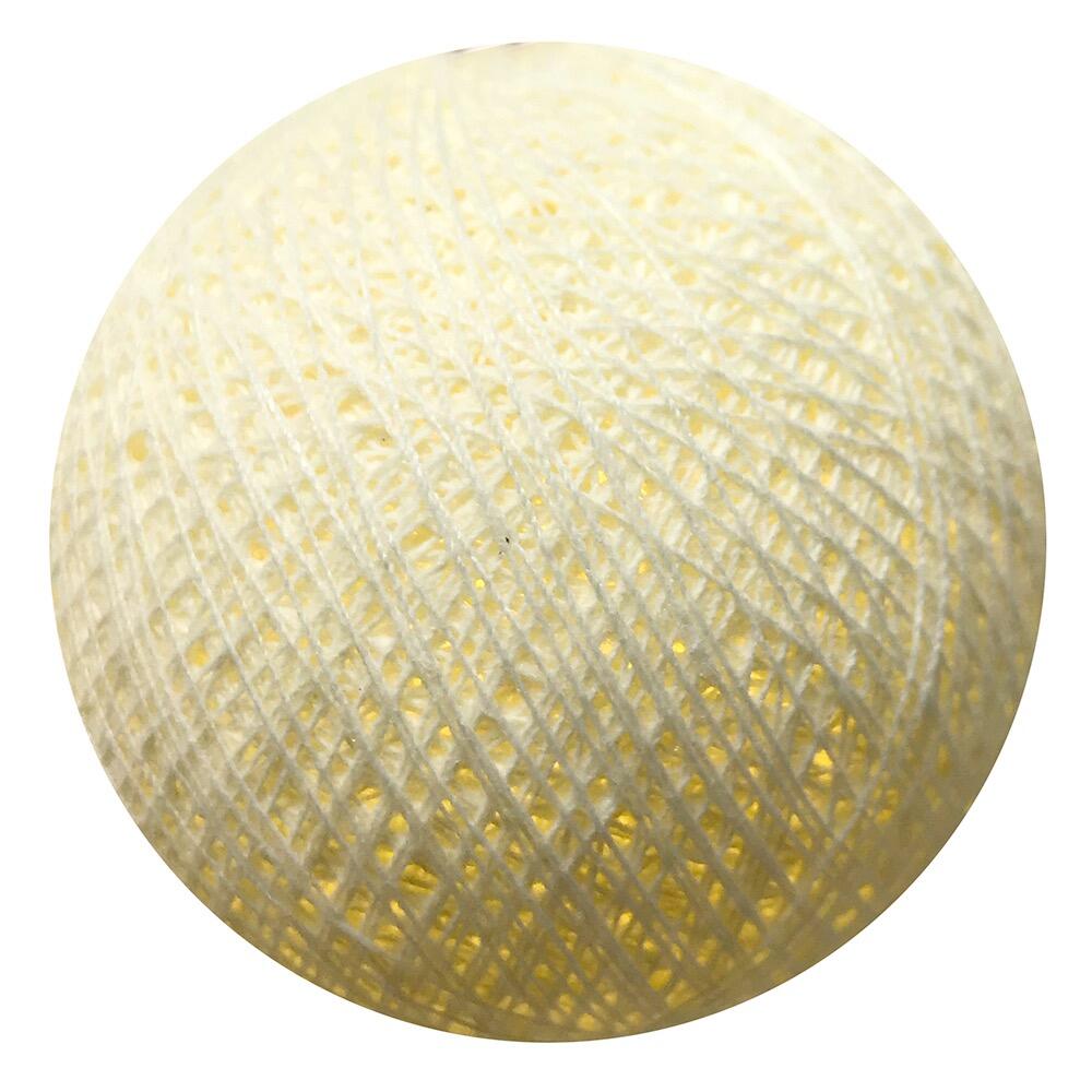 ambient ball fairy lights cream