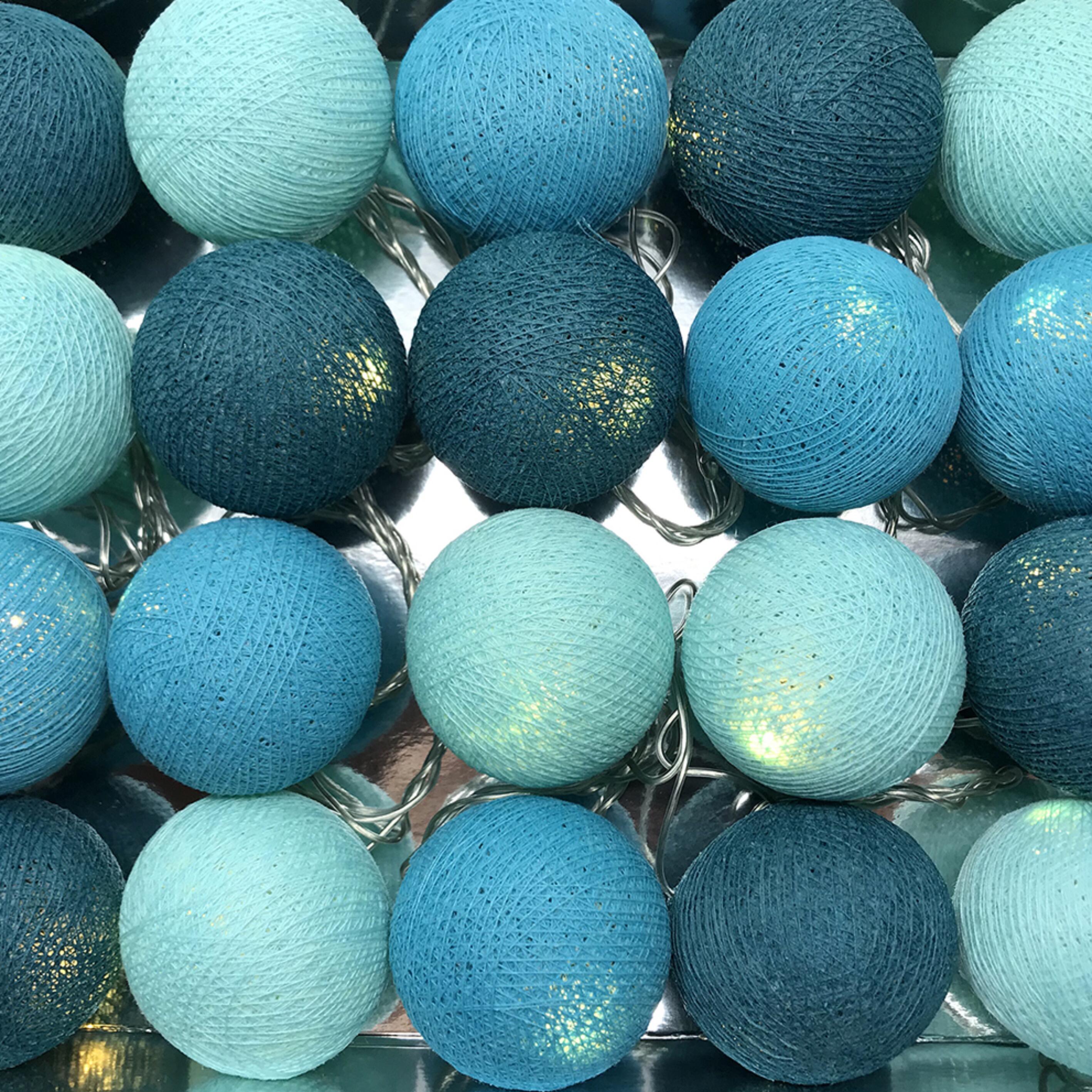 Ambient Balls - 10 Lights - Metro Turquoise