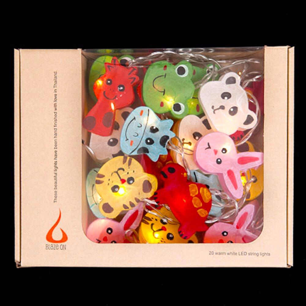 Animal Farm – handcrafted farm animal fairy lights by Blaze On, available in 10, 20 and 30 Lights
