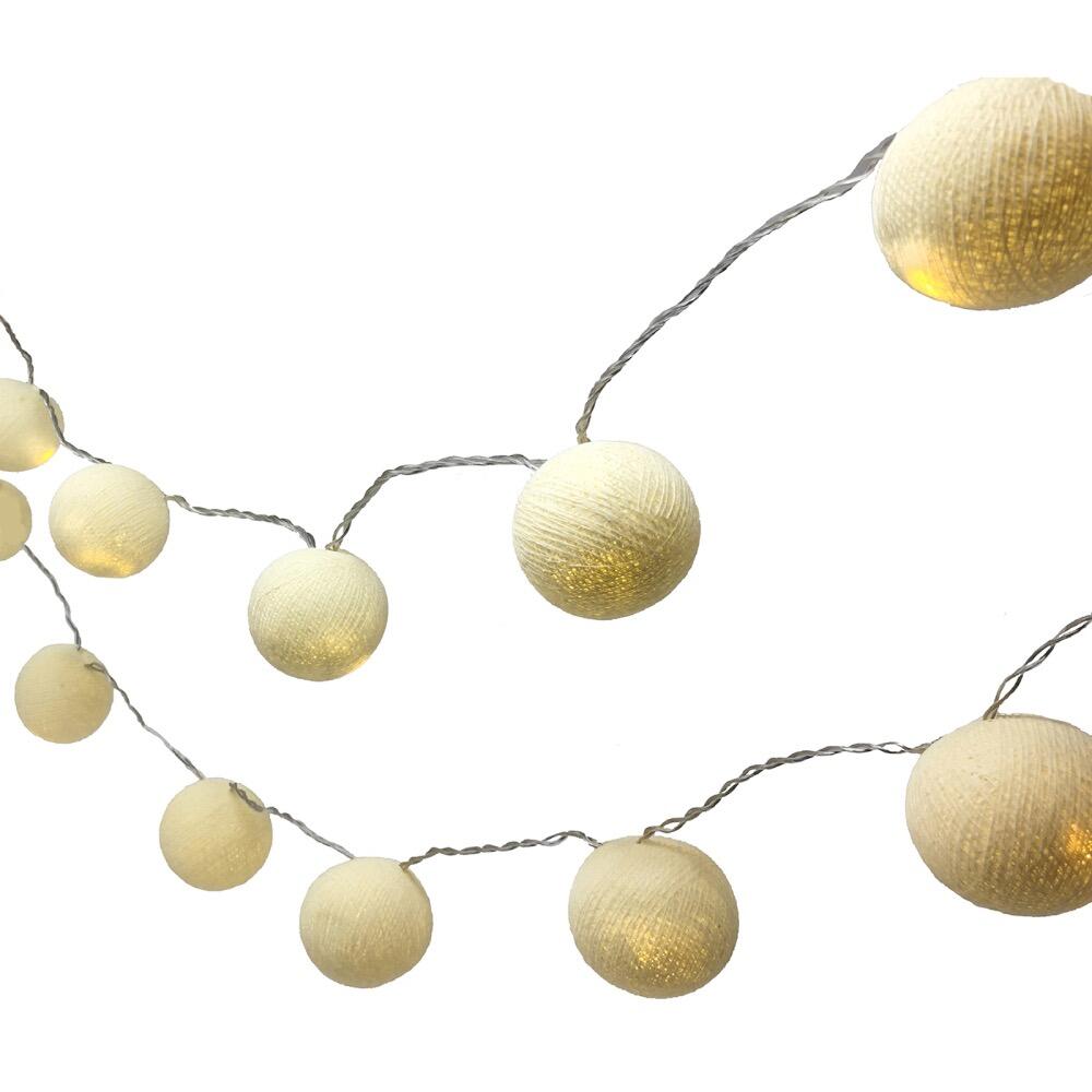 Ambient Balls 30 Lights Cream