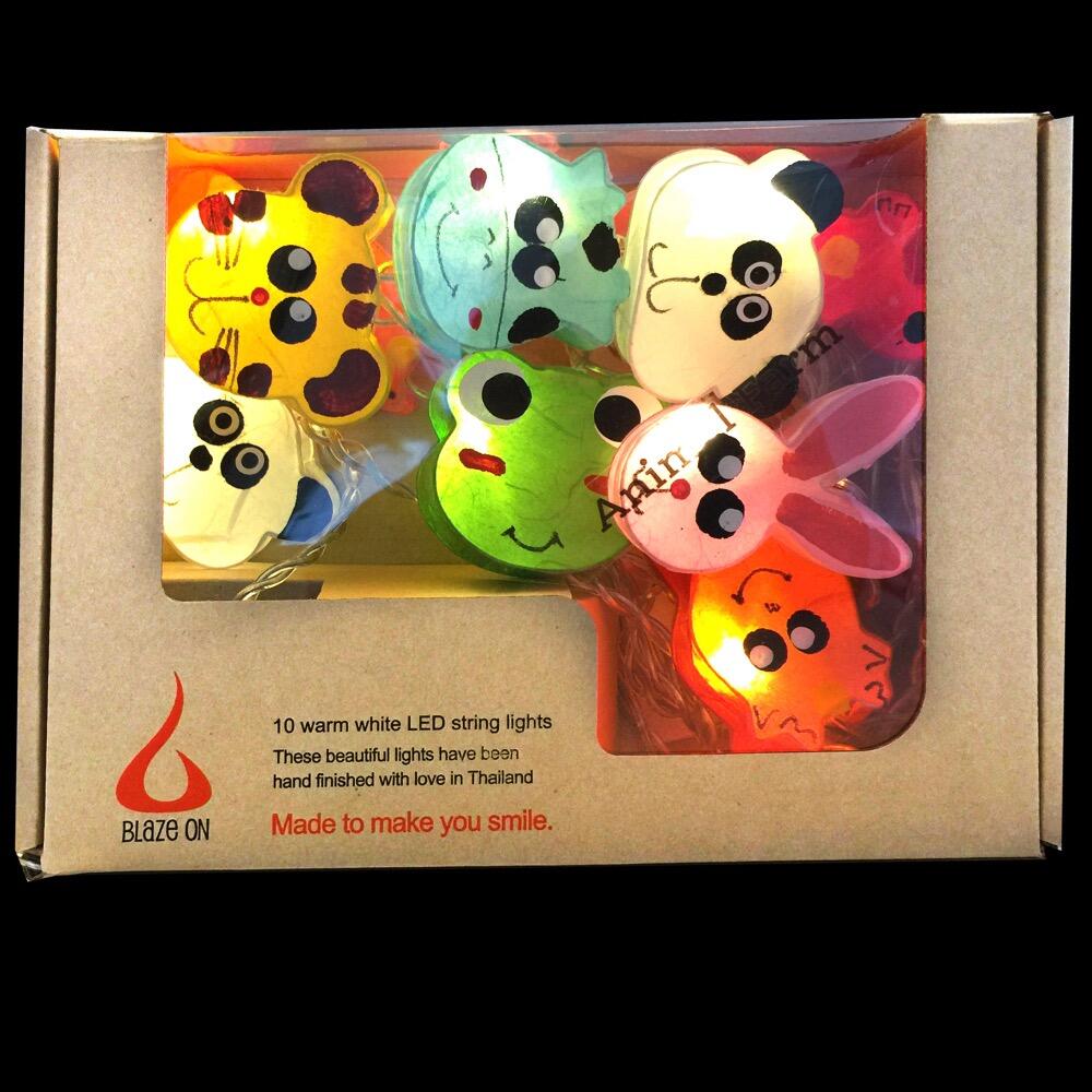Animal Farm – handcrafted farm animal fairy lights by Blaze On, available in 10, 20 and 30 Lights