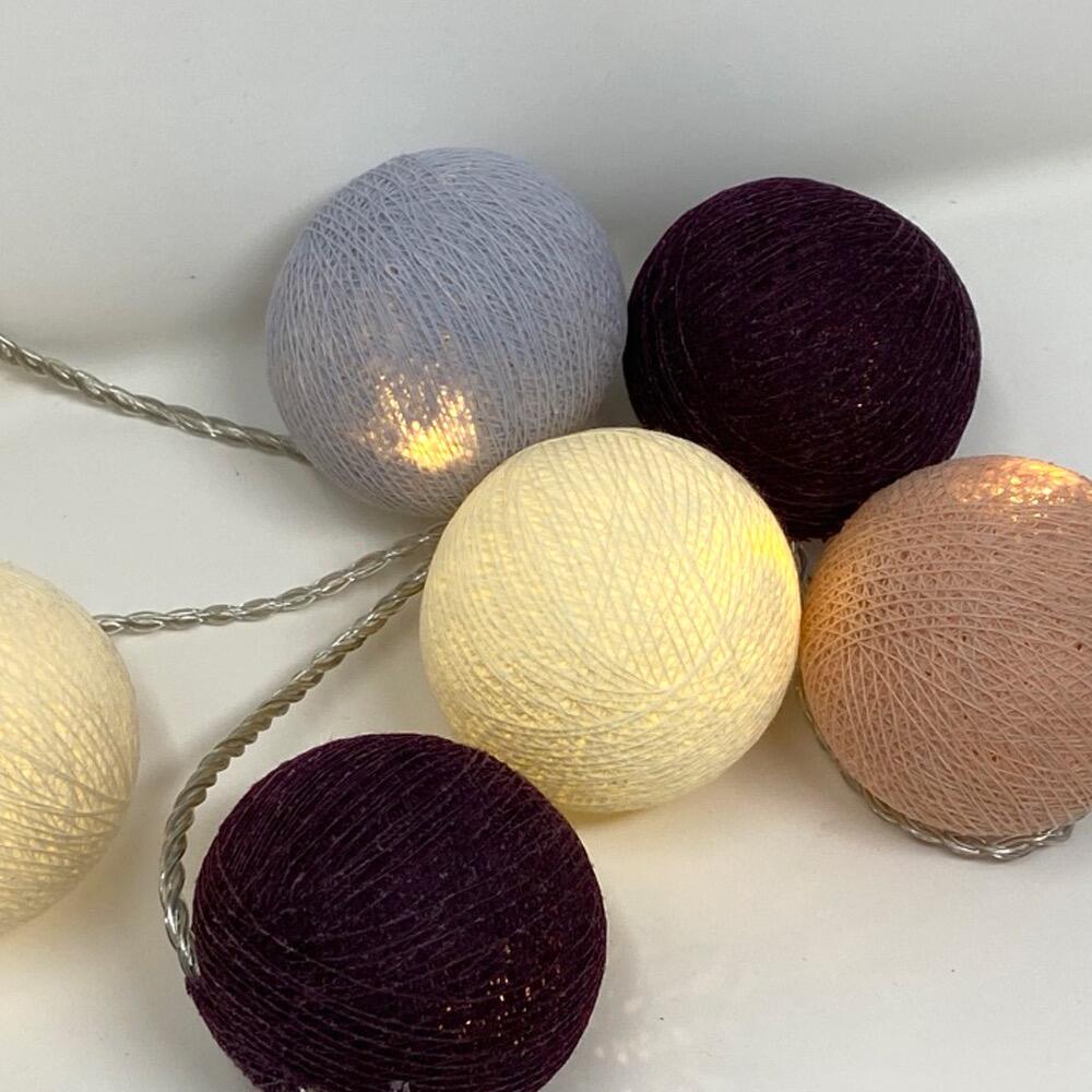 Ambient Balls 30 Lights London Fog
