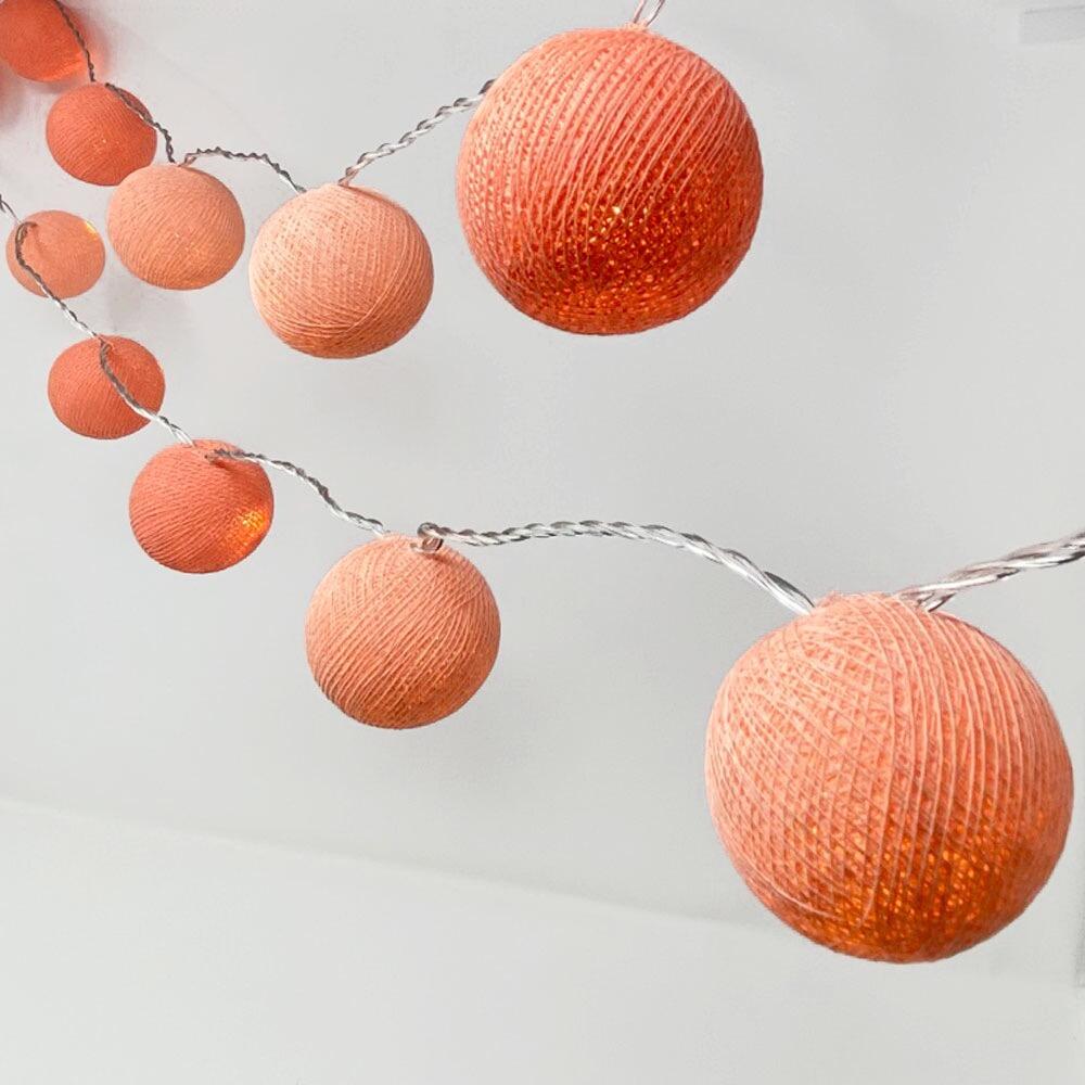 Ambient Balls 30 Lights Peaches