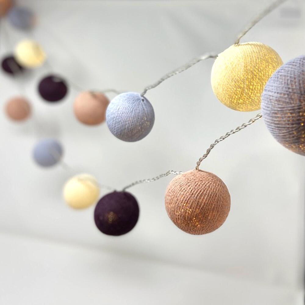 ambient ball fairy lights London fog