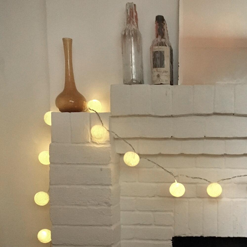 Ambient Balls 20 Lights Cream