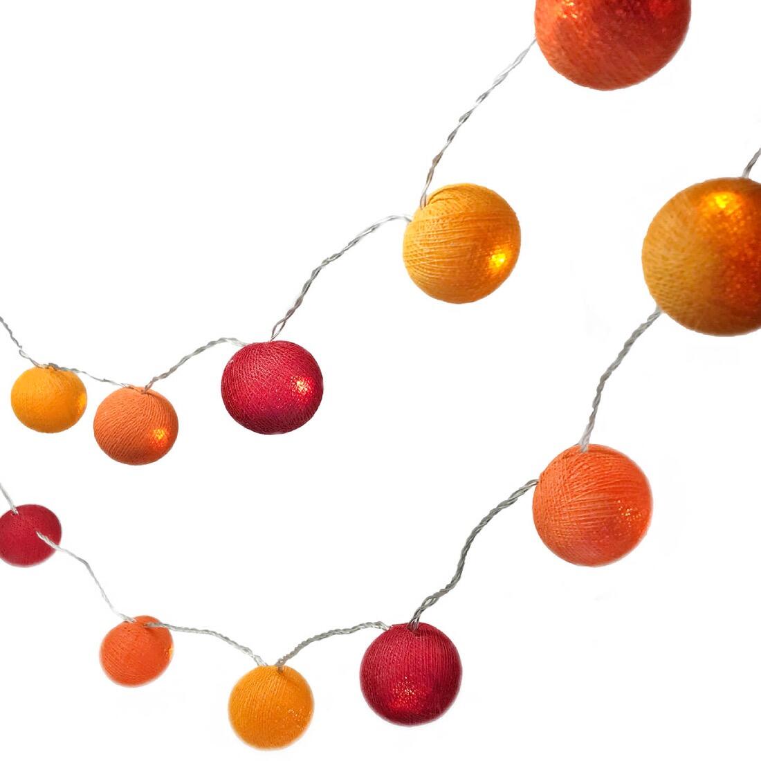 Ambient Balls 30 Lights Fire Tones