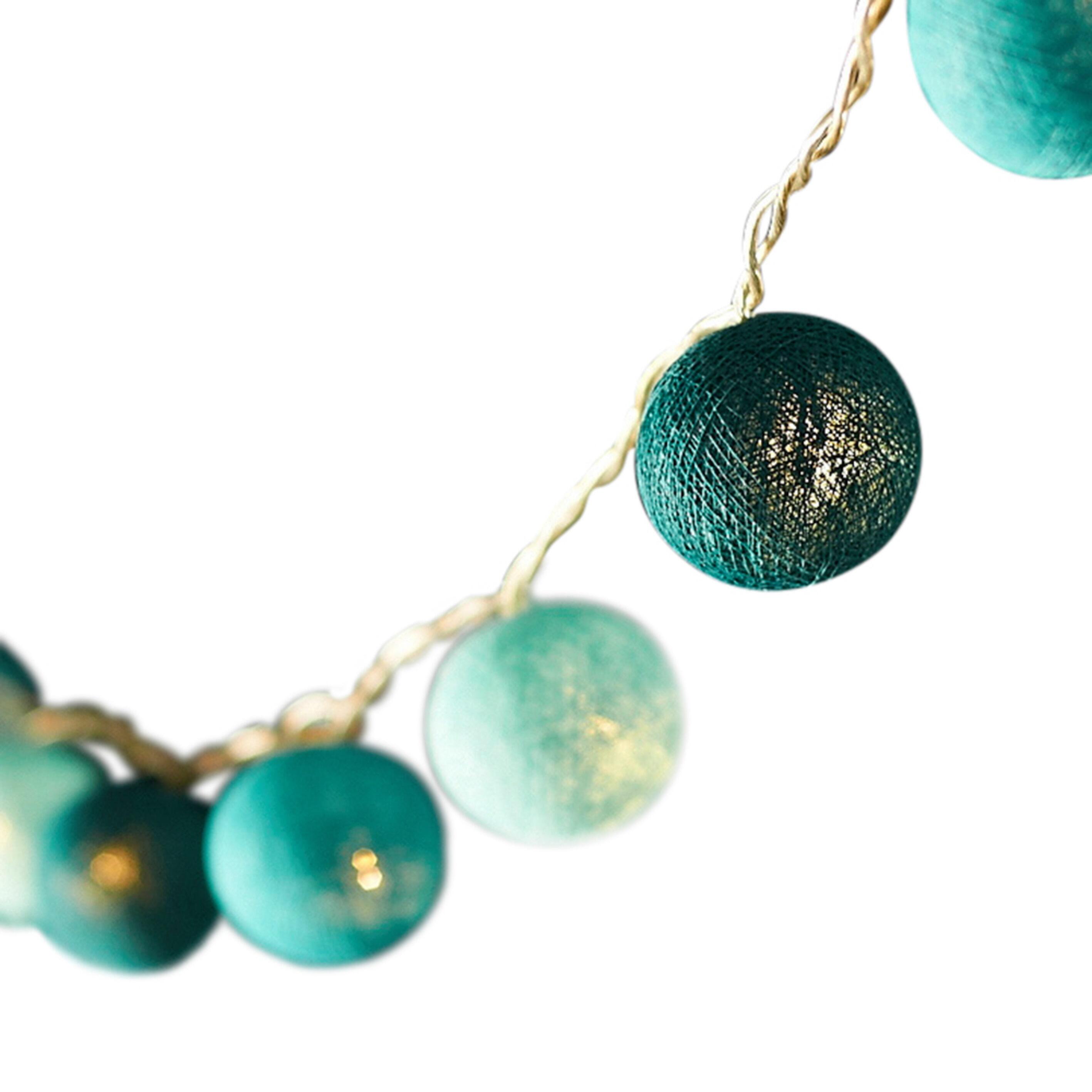 Ambient Balls 30 Lights Metro Turquoise