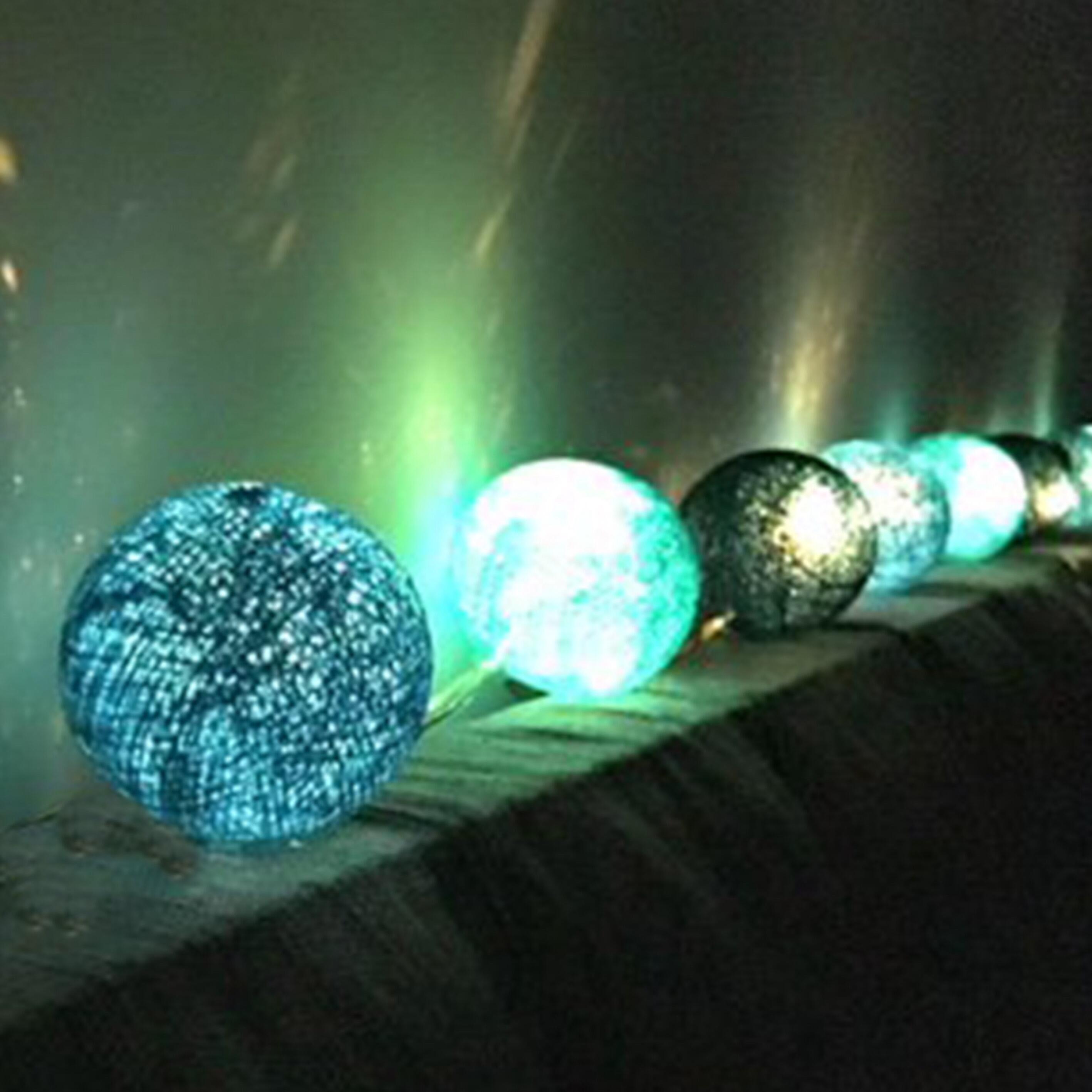 Ambient Balls - 10 Lights - Metro Turquoise