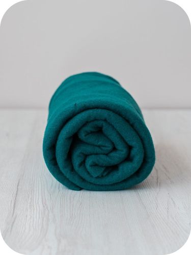Premium Ireland merino wool prefelt in a rich forest green shade, approx A4 size, imported from the DHG dyehouse in Italy.