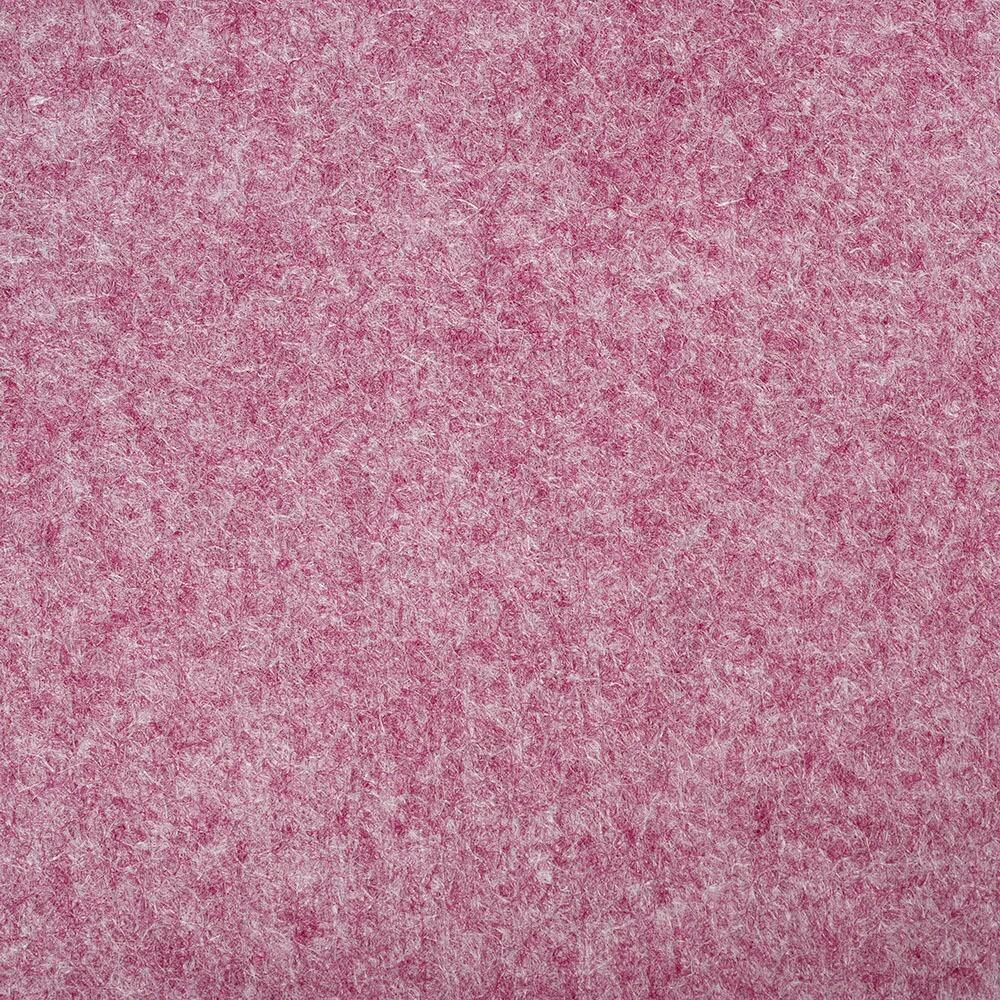 High-quality marl fuchsia craft felt with a vibrant, heathered pink appearance, made from a 30% wool and 70% viscose blend.