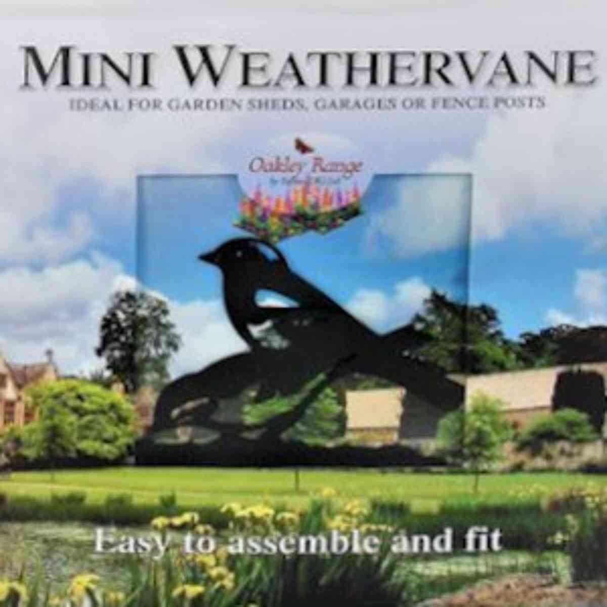 Chaffinches mini weathervane