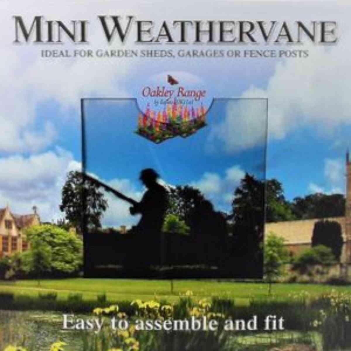 Fisherman mini weathervane
