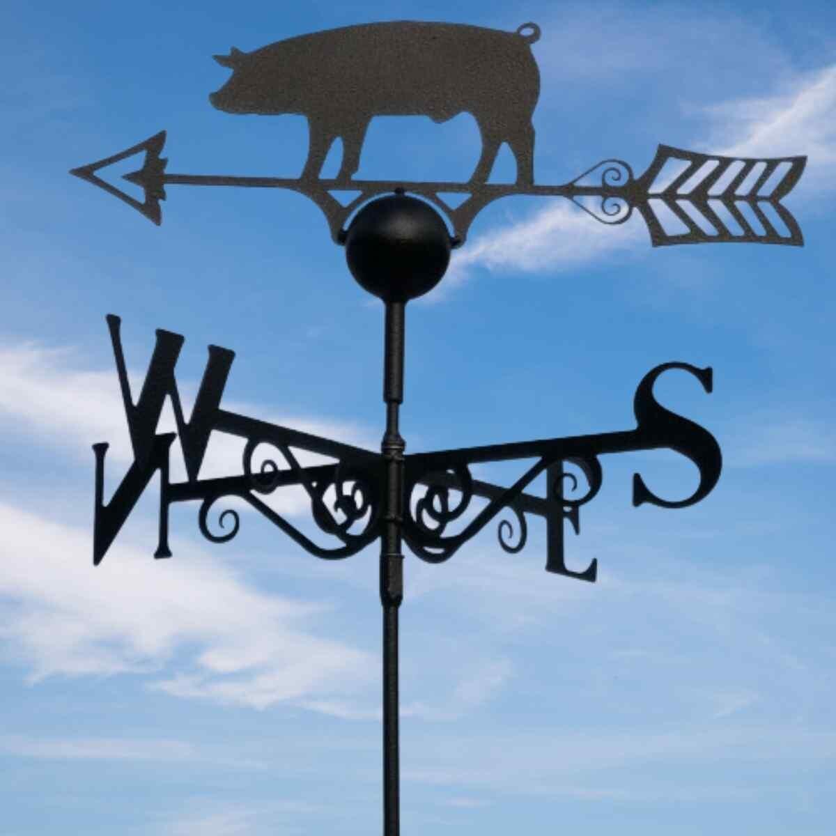Pig weathervane