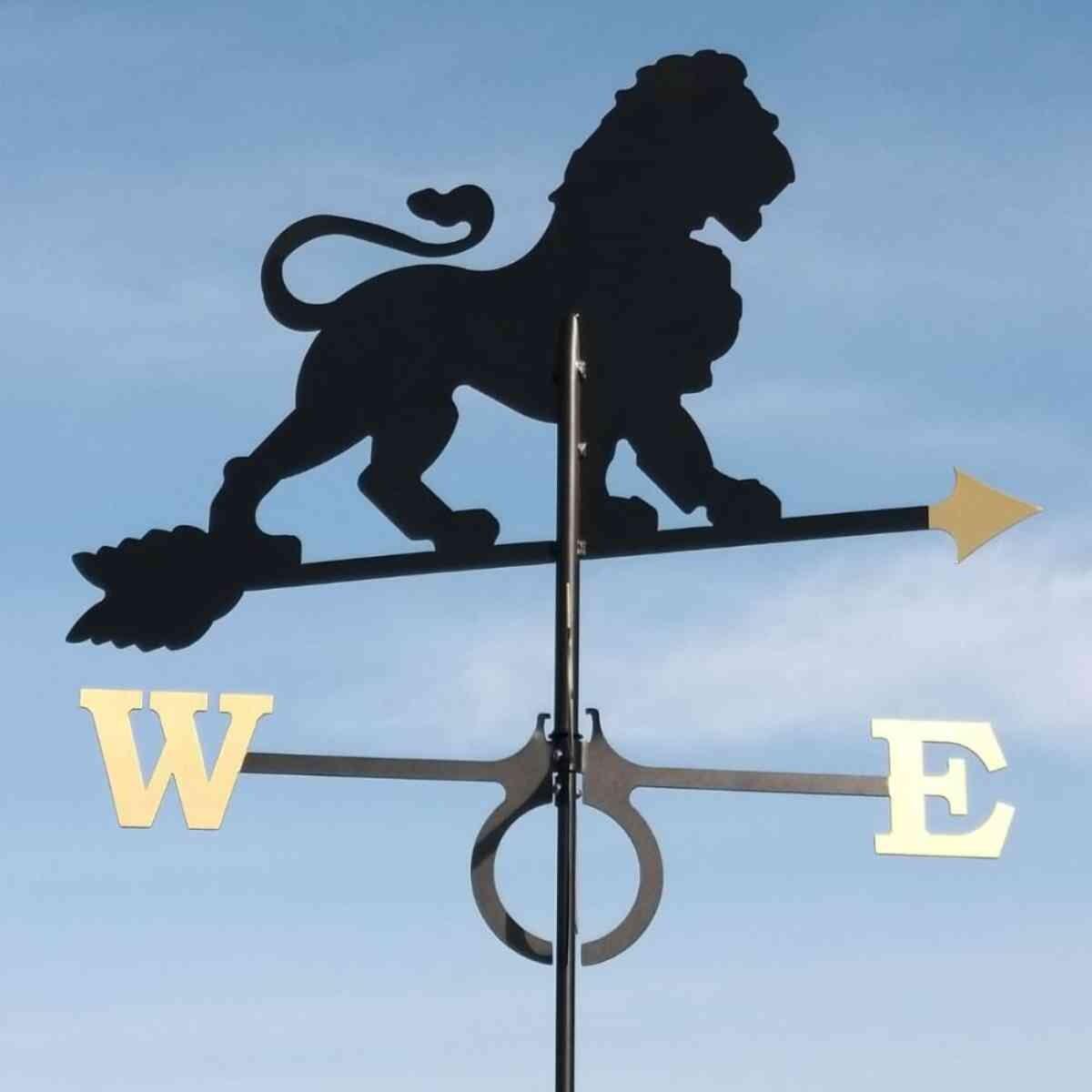 Large lion weathervane