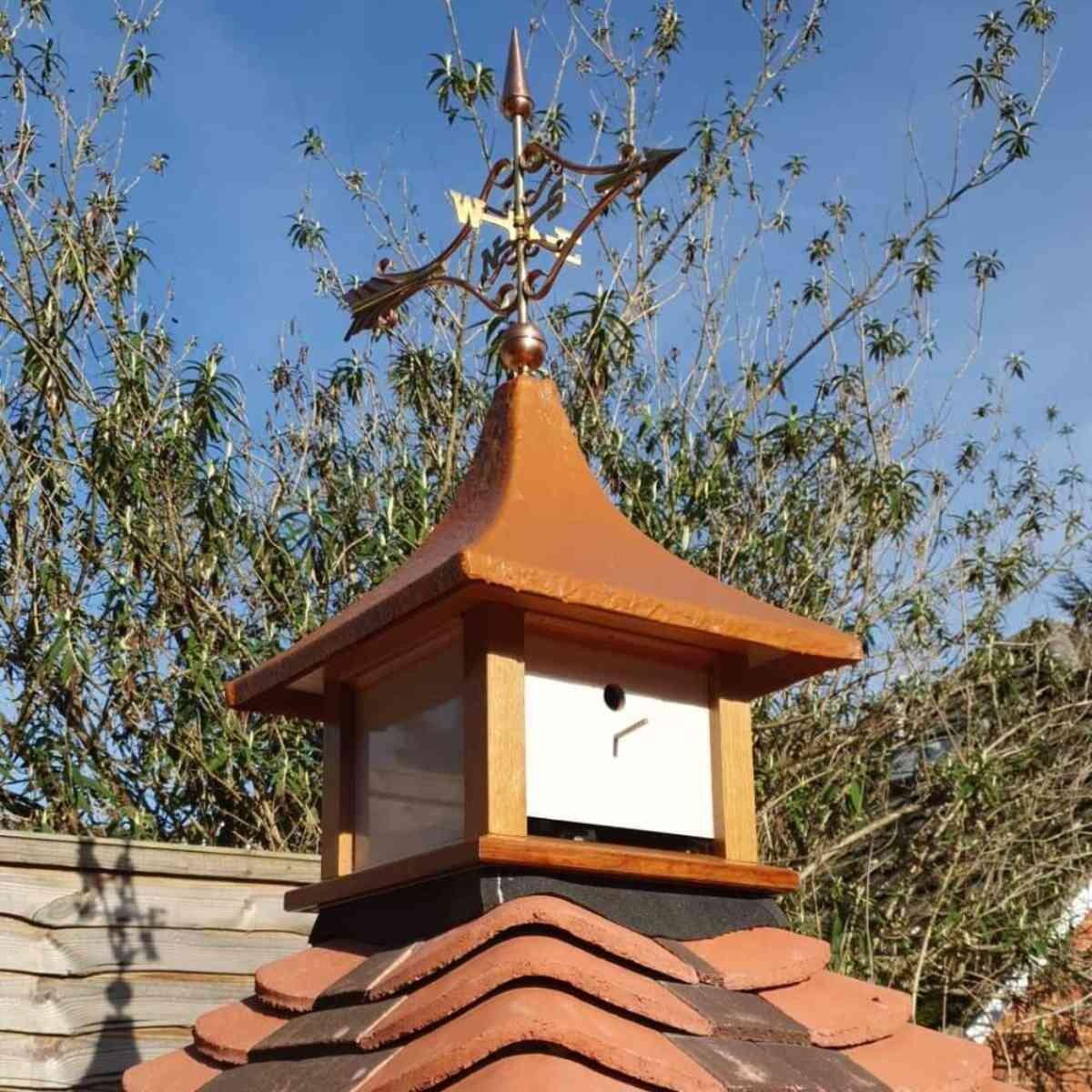 Medium copper victorian arrow weathervane
