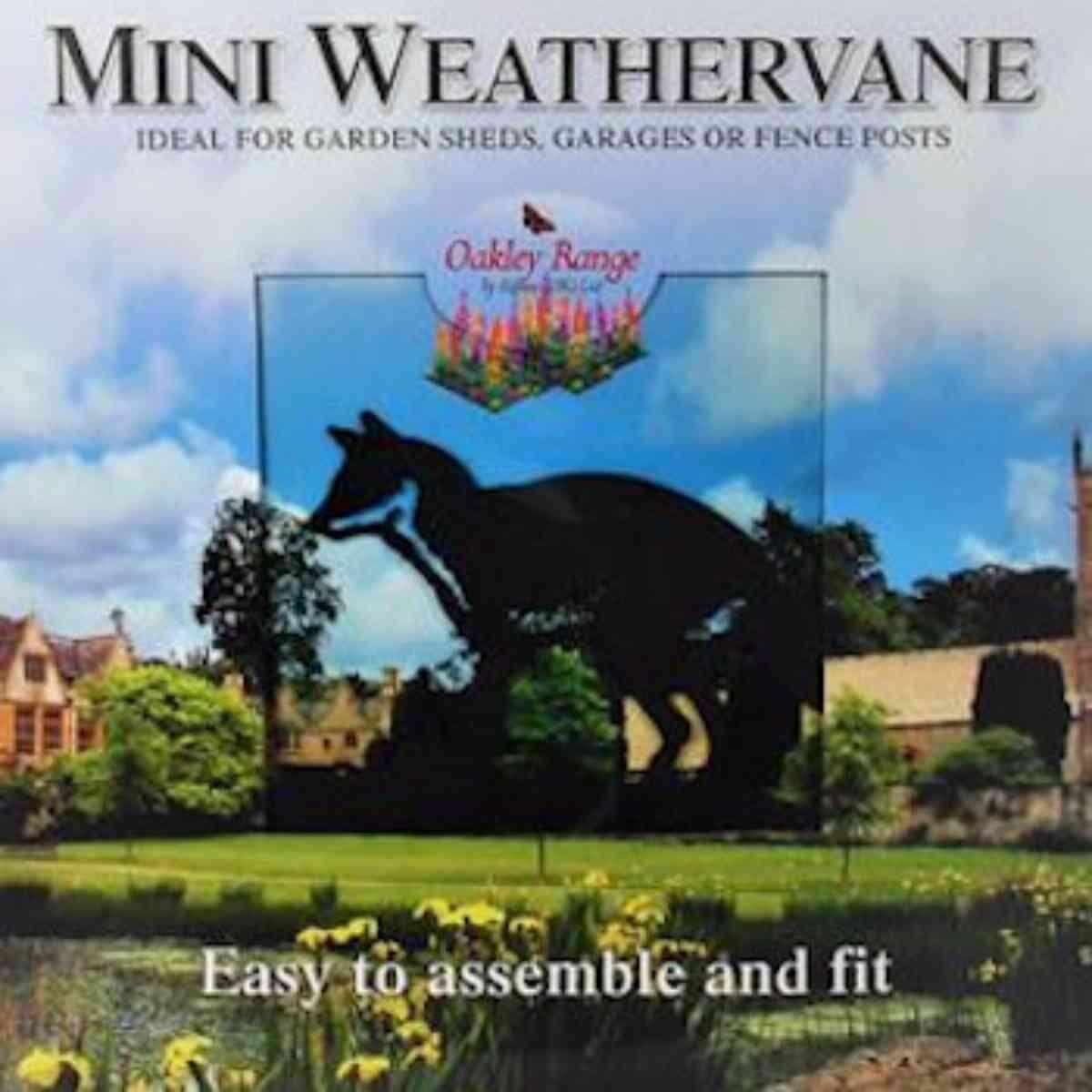 Fox mini weathervane