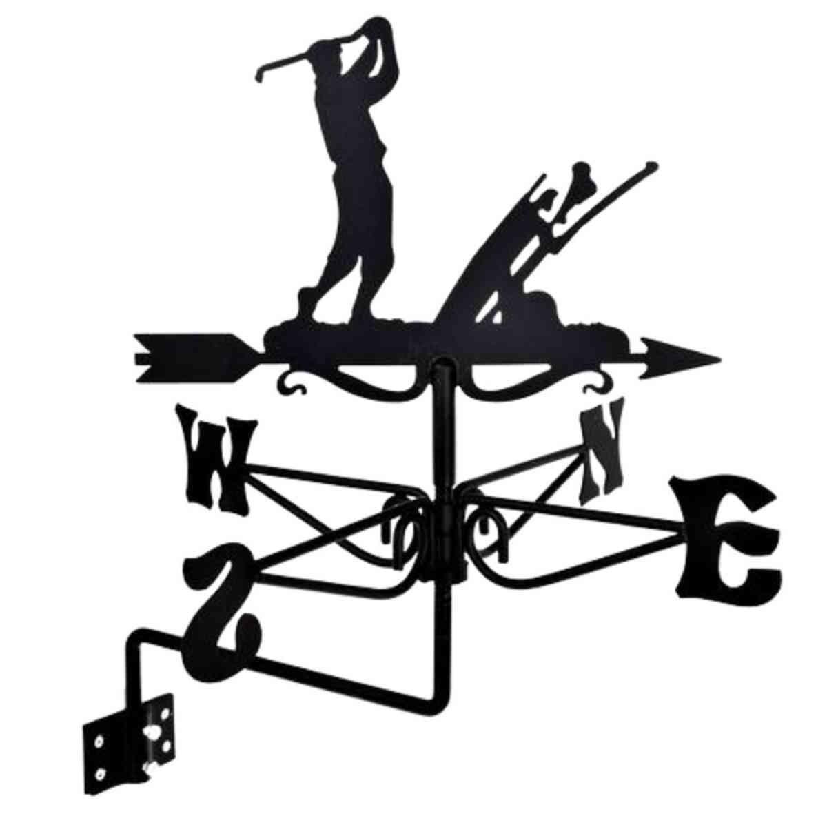 Golfer mini weathervane