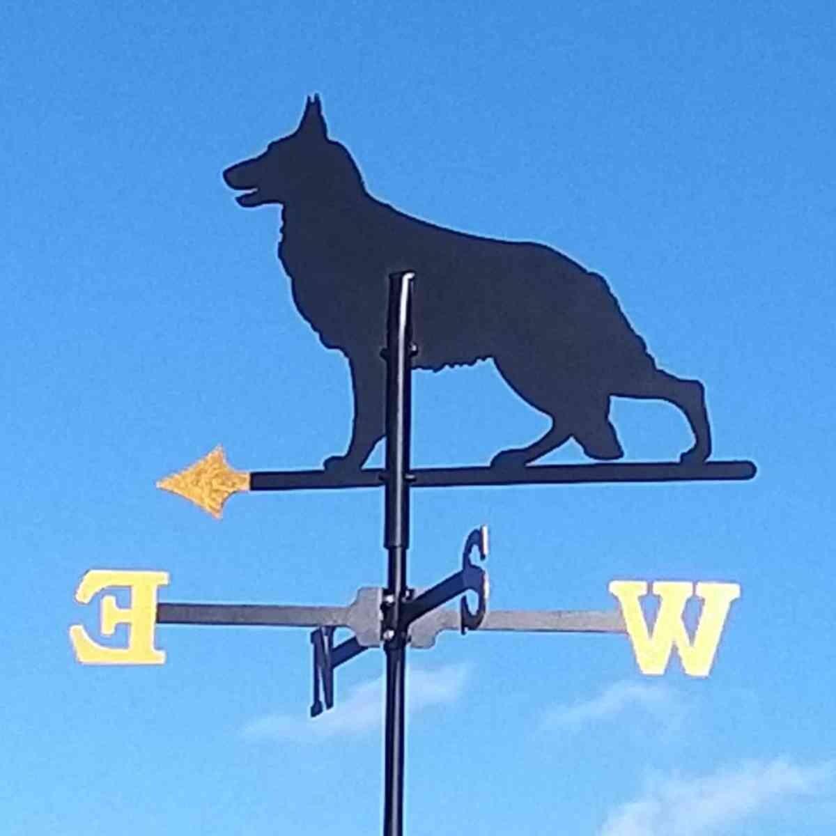 Medium alsatian weathervane