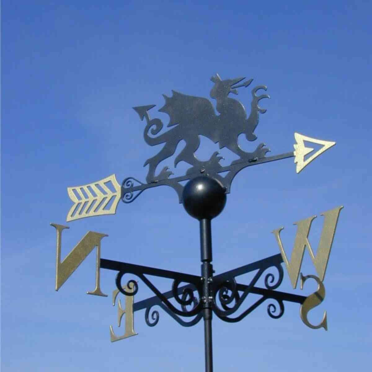 Welsh dragon weathervane