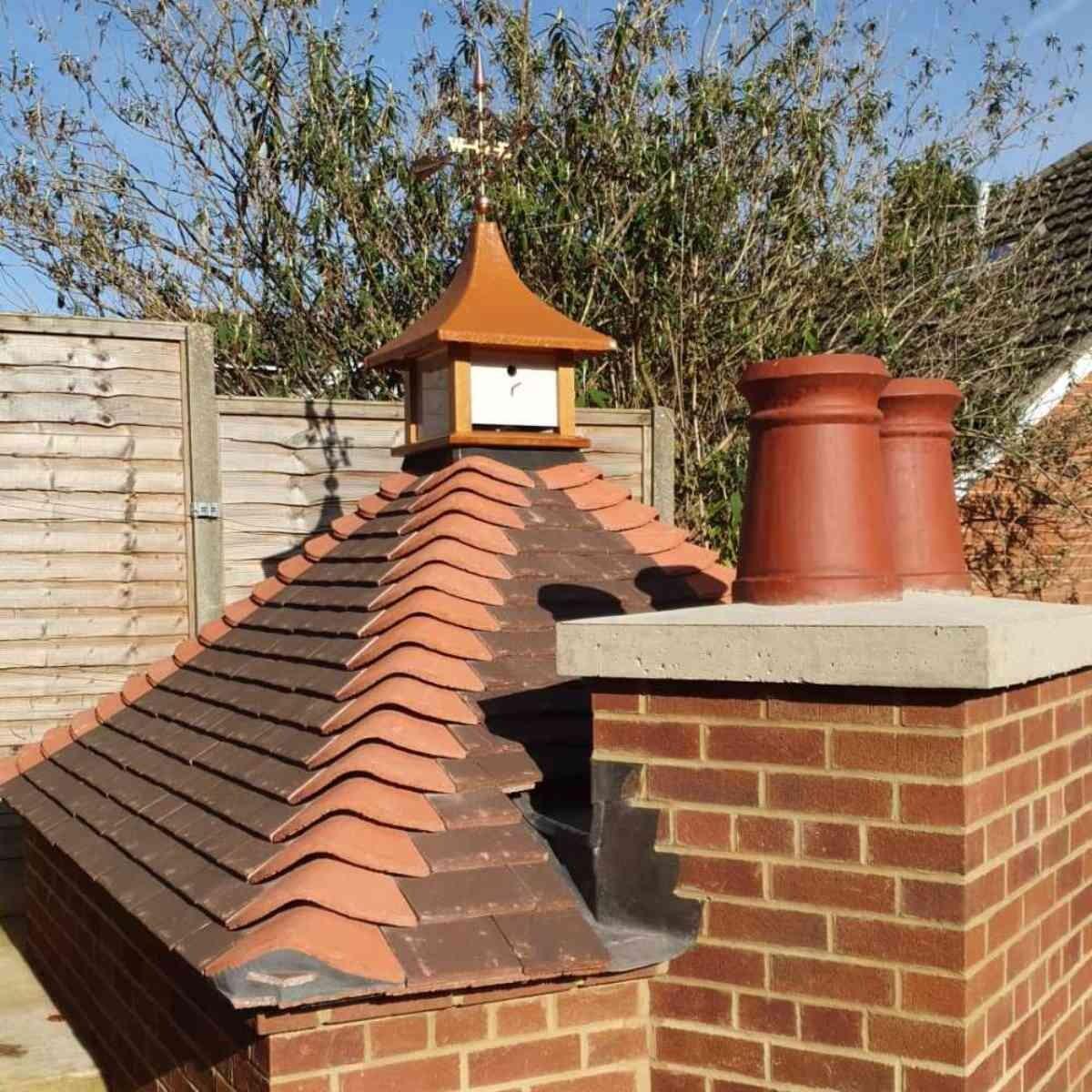Medium copper victorian arrow weathervane