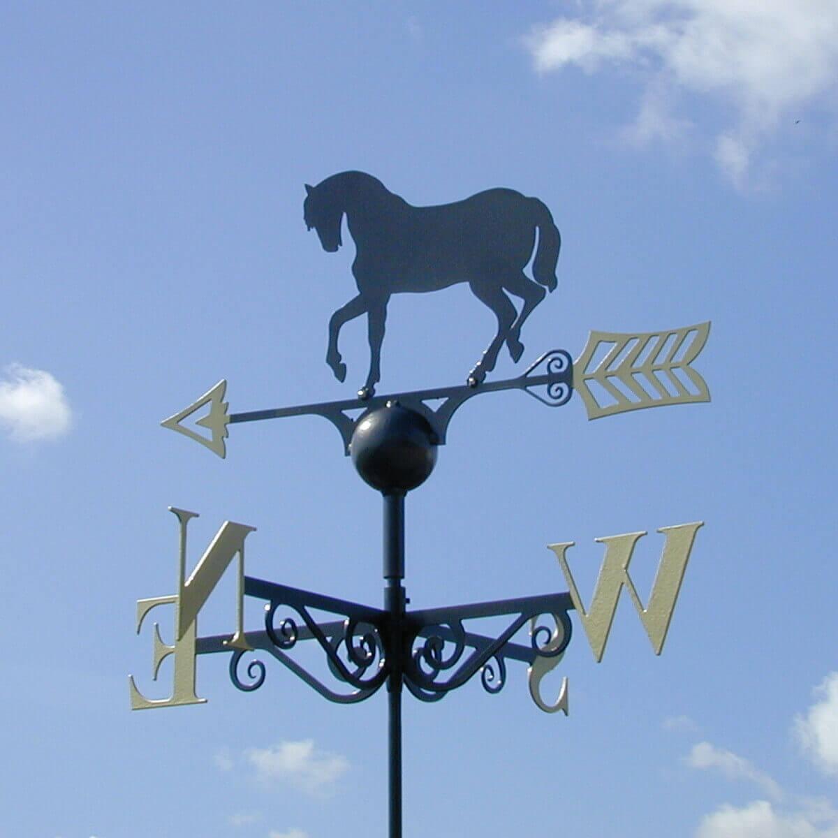 Horse weathervane