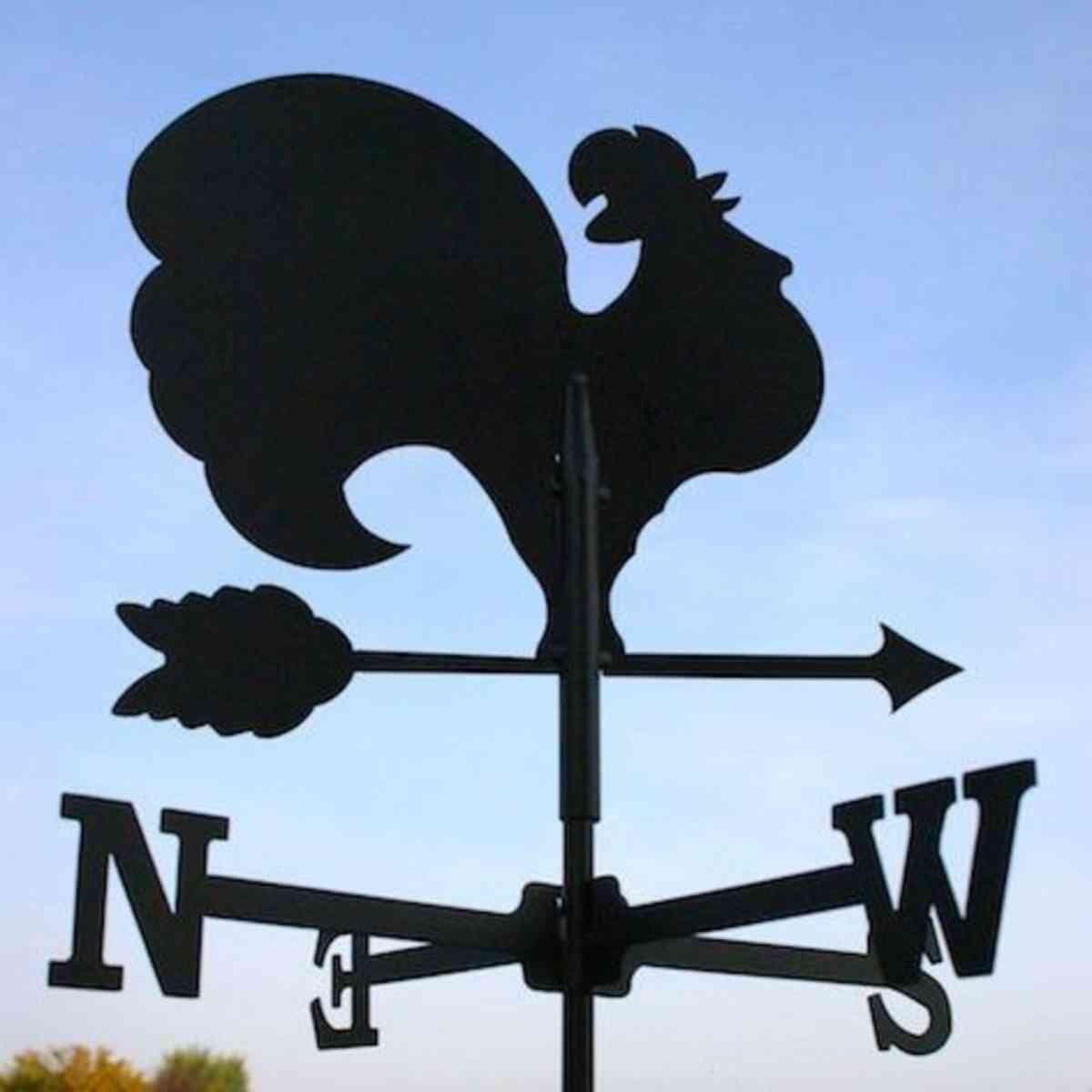 Medium cockerel weathervane
