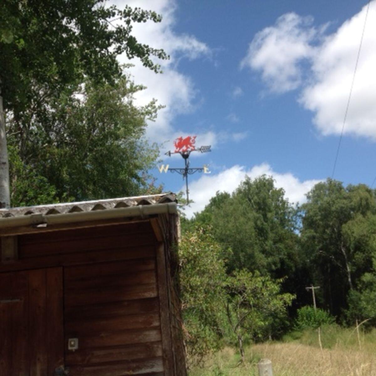 Welsh red dragon weathervane