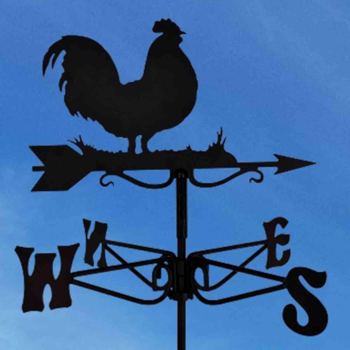Cockerel mini weathervane