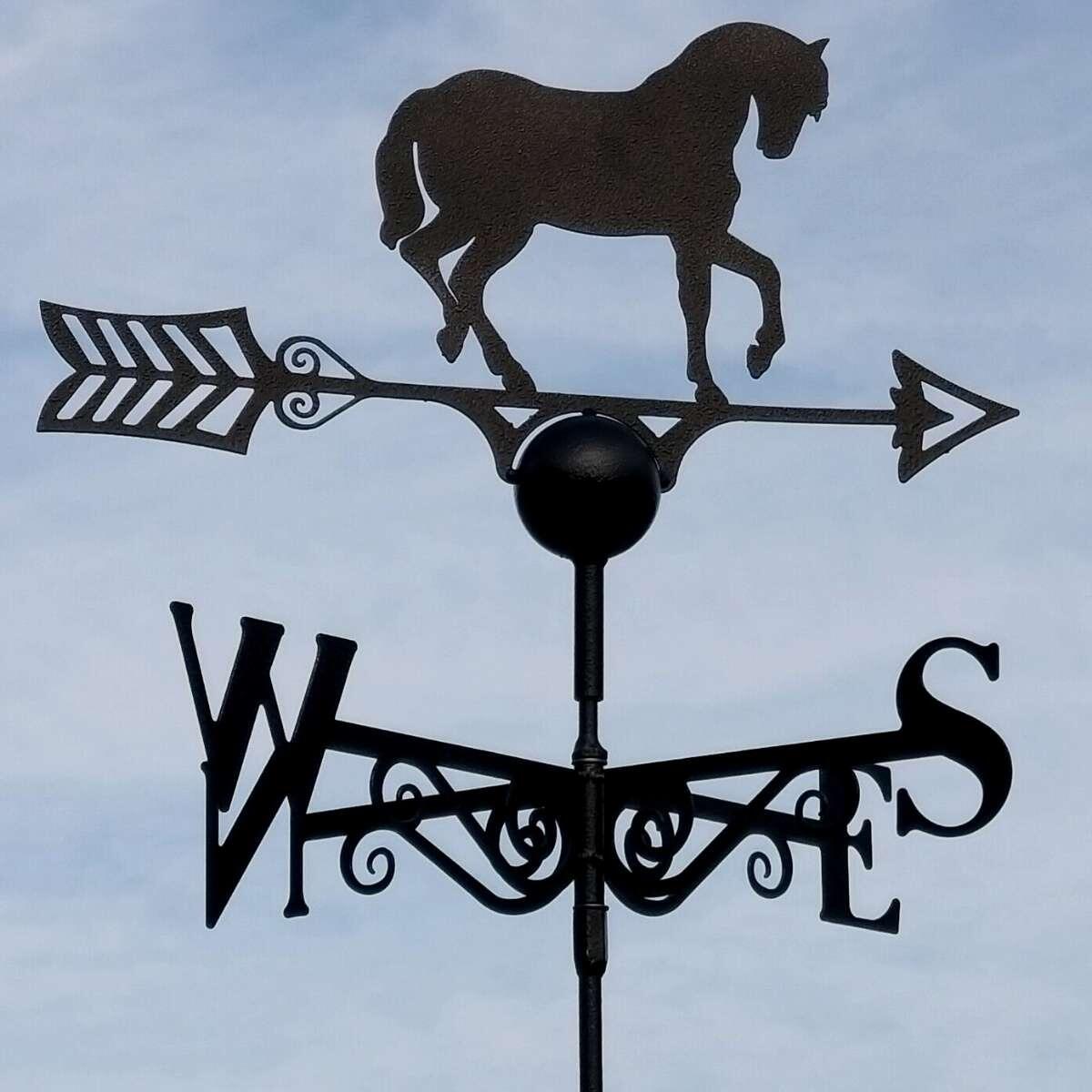 Horse weathervane