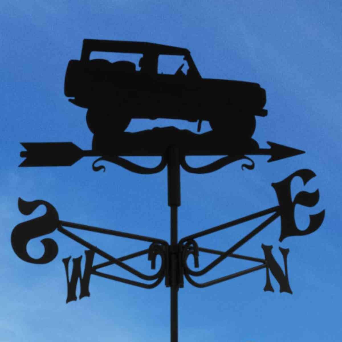 Land rover mini weathervane