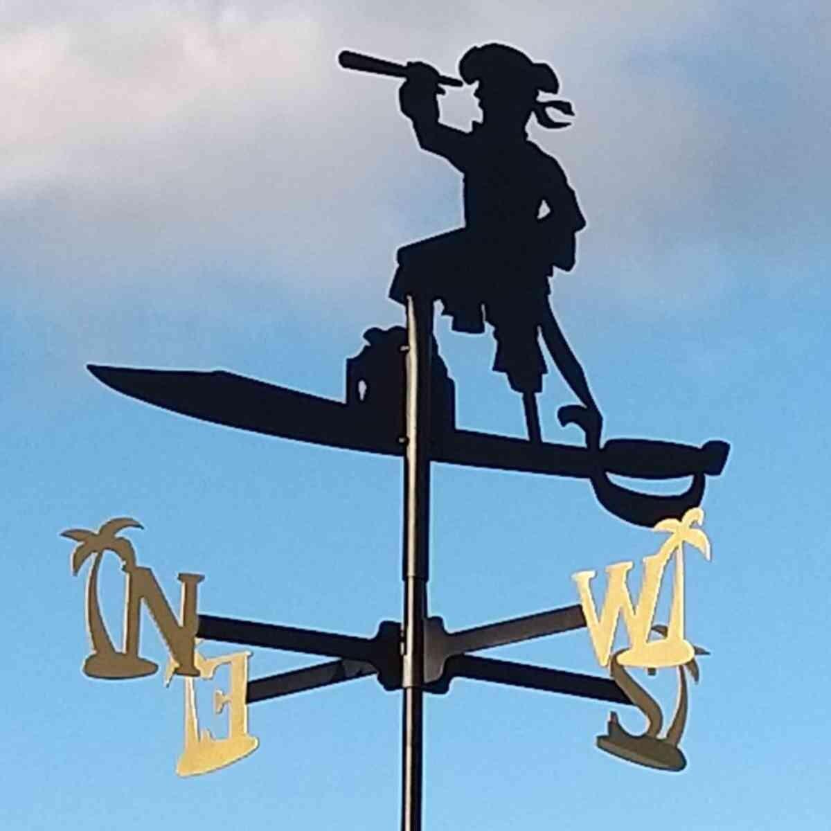 Medium pirate weathervane
