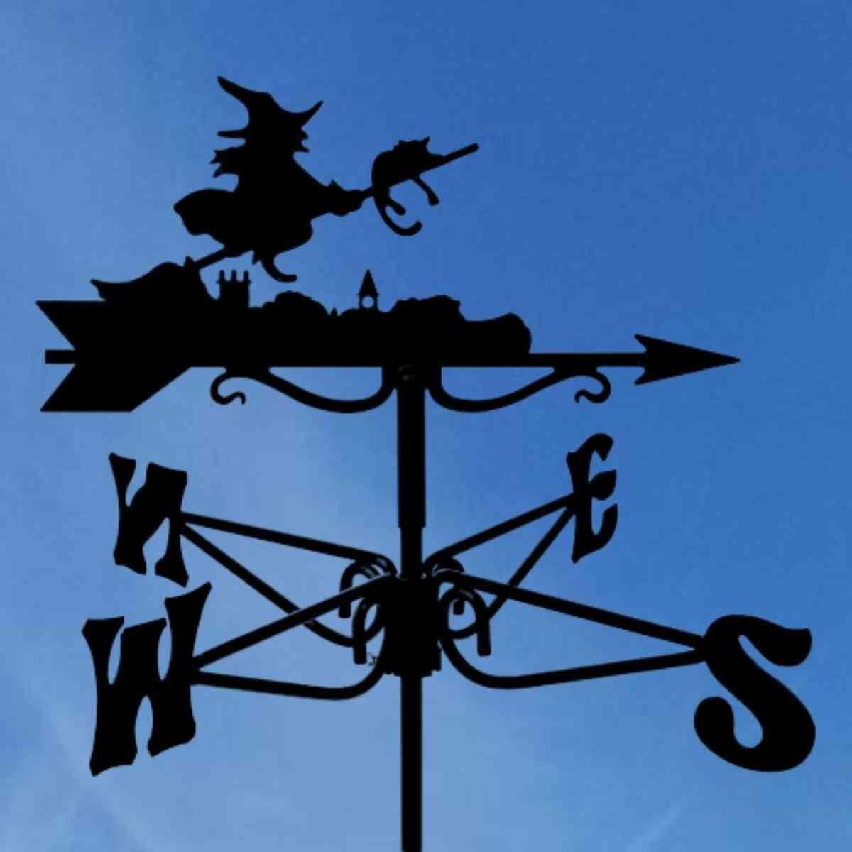 Witch mini weathervane
