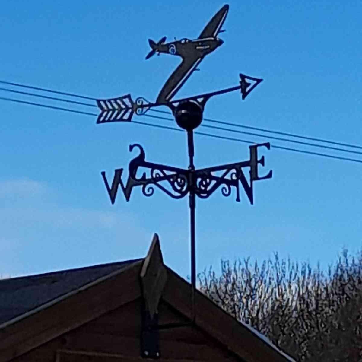 Spitfire weathervane