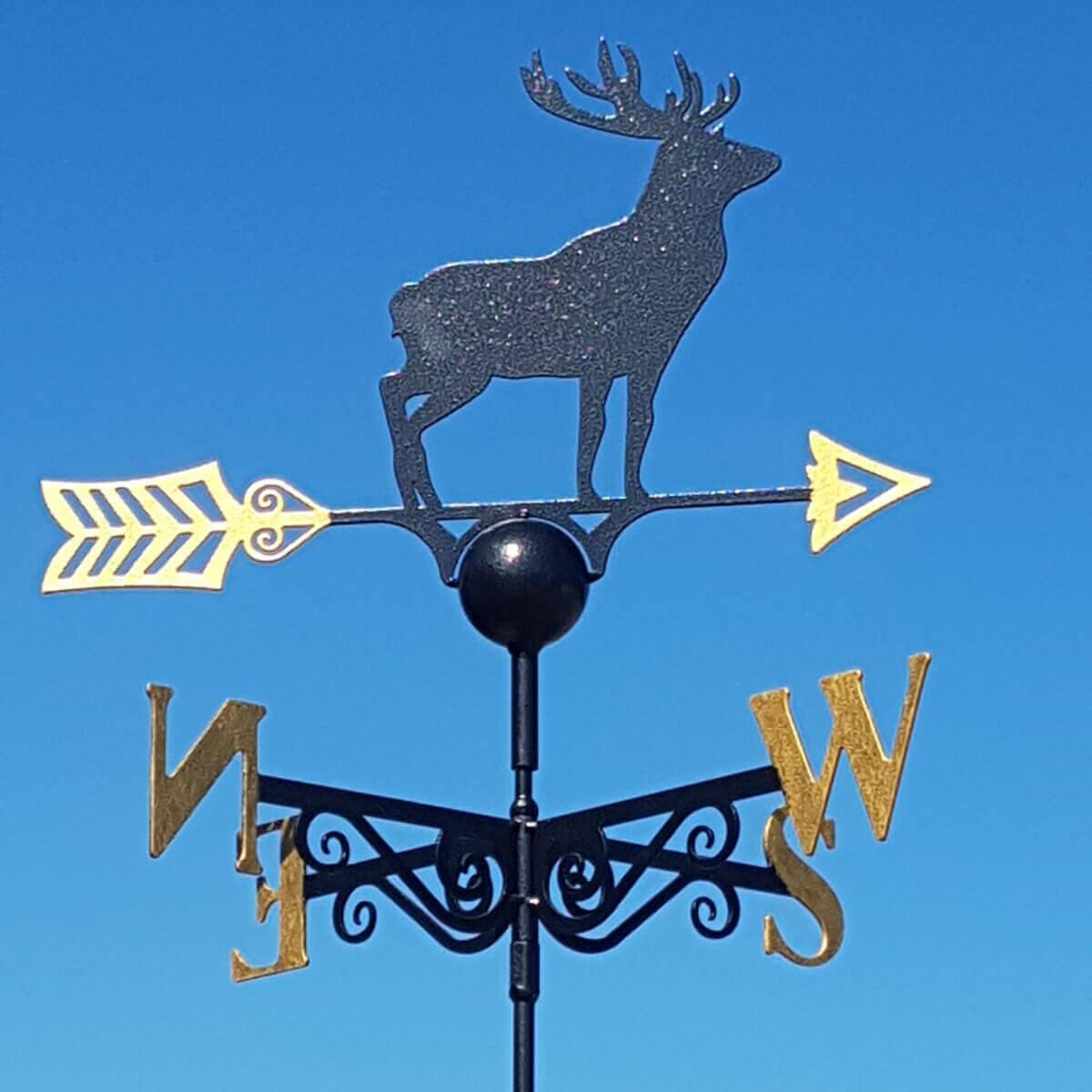 Stag weathervane