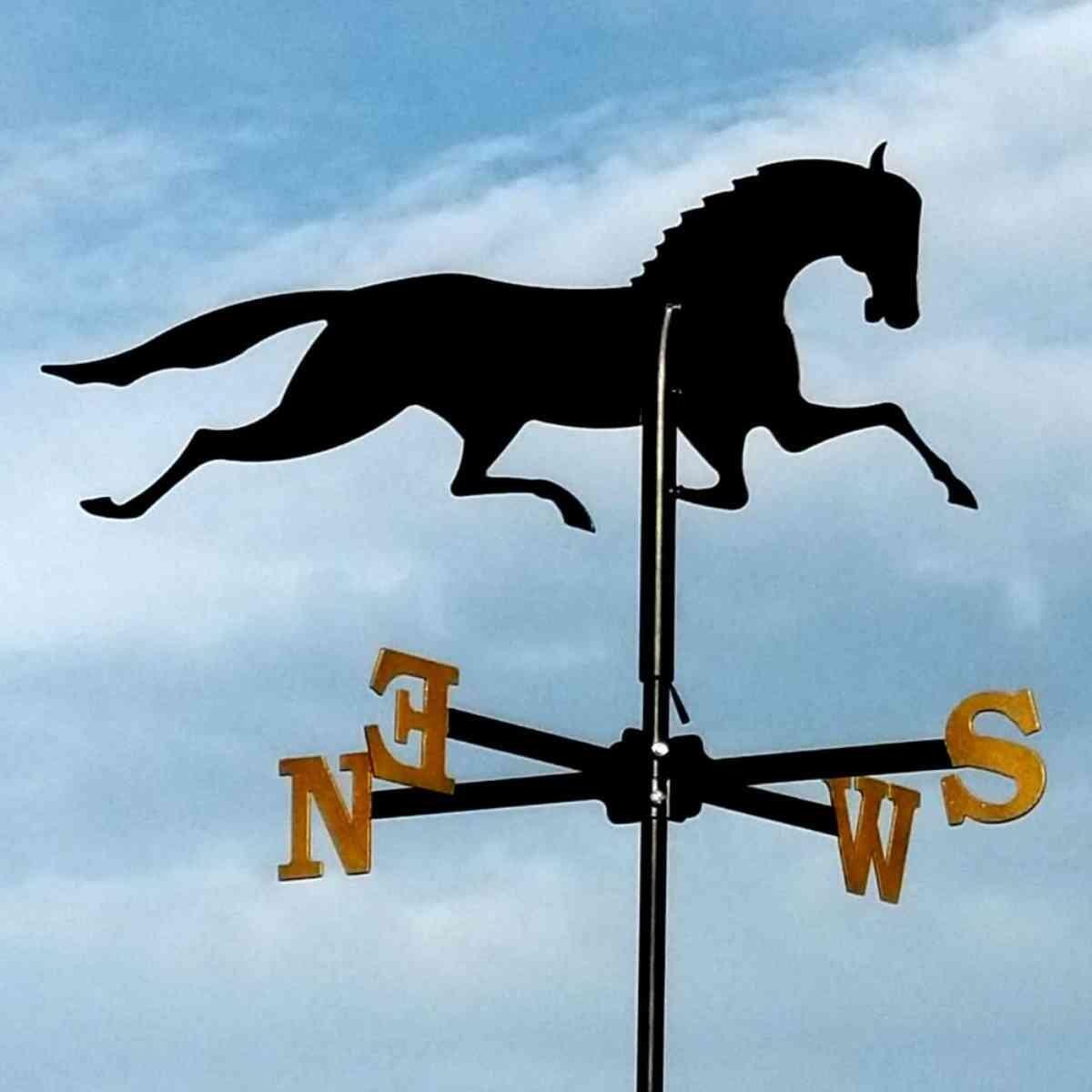 Medium horse weathervane