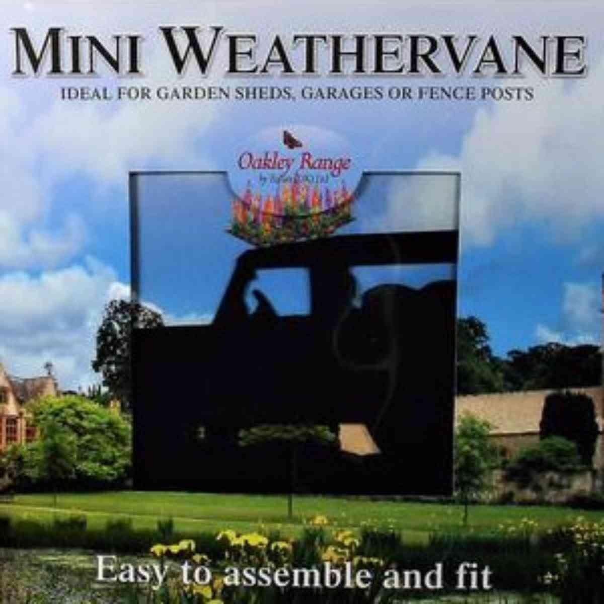 Land rover mini weathervane