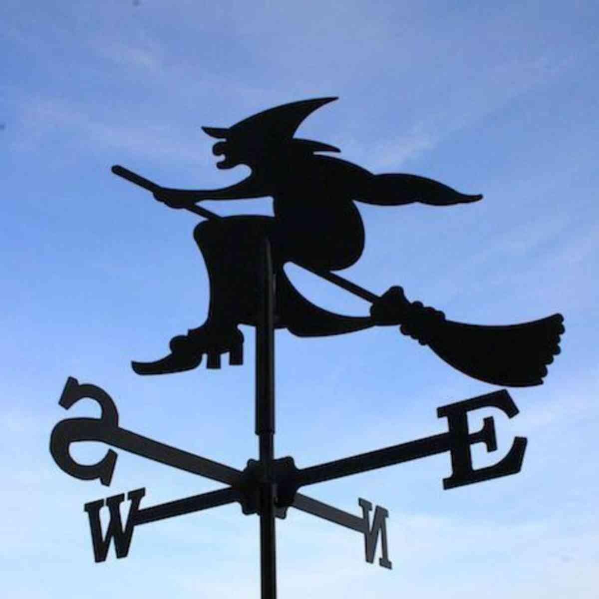 Medium witch weathervane