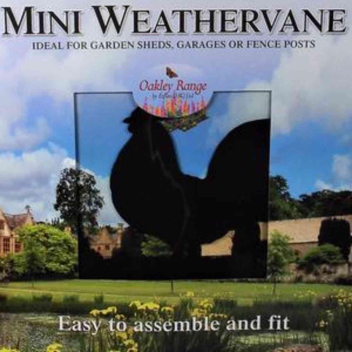 Cockerel mini weathervane